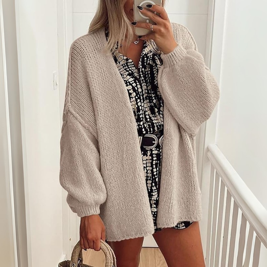 Oversized Knitted Cardigan