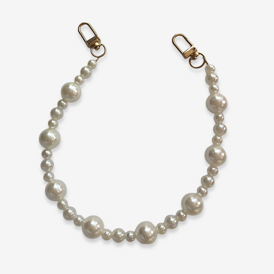 Classic Pearl Luxe Chain – 18" Faux Pearl w/Gold Hardware