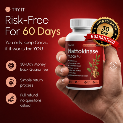Nattokinase Softgels - 10,000 FU of Pure Circulation Support in Every Serving
