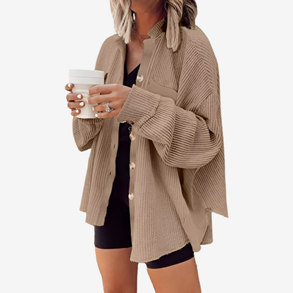 Corvia Waffle Knit Jacket