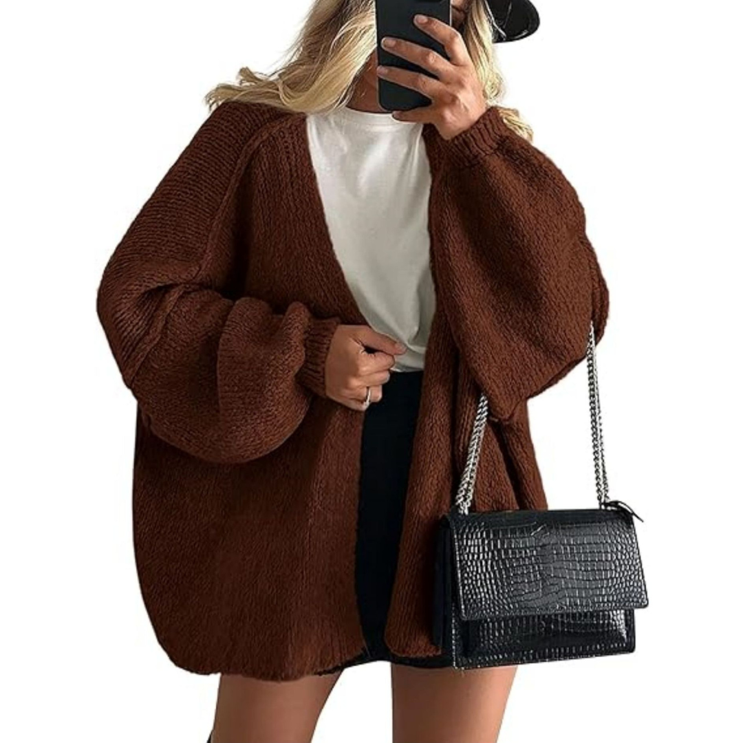 Corvia Oversized Knit Cardigan